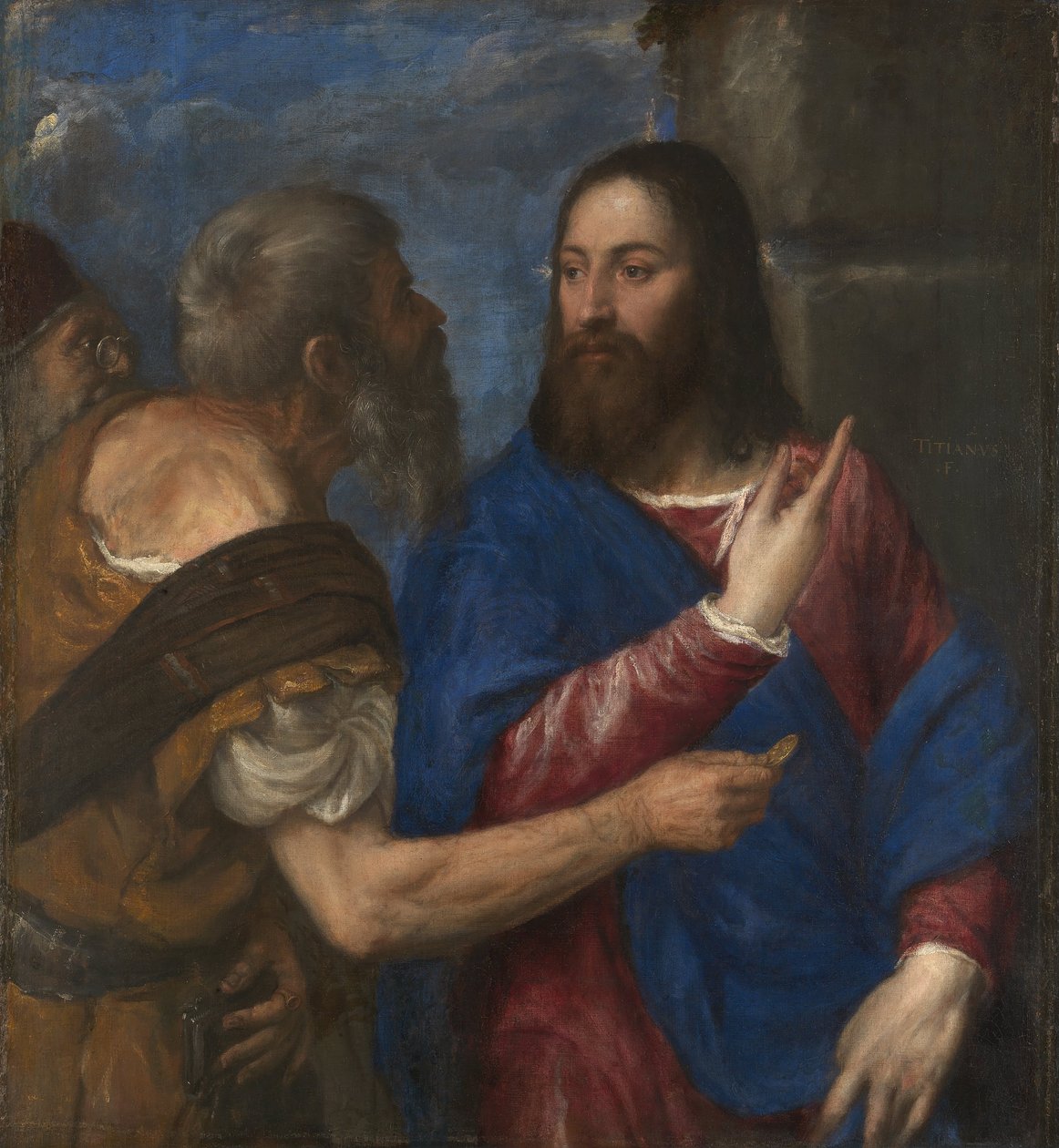 Pieniądze w hołdzie autorstwa Tiziano Vecelli