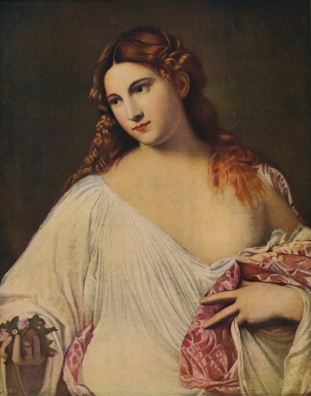Flora, c1515-1517, c1915 autorstwa Tiziano Vecelli