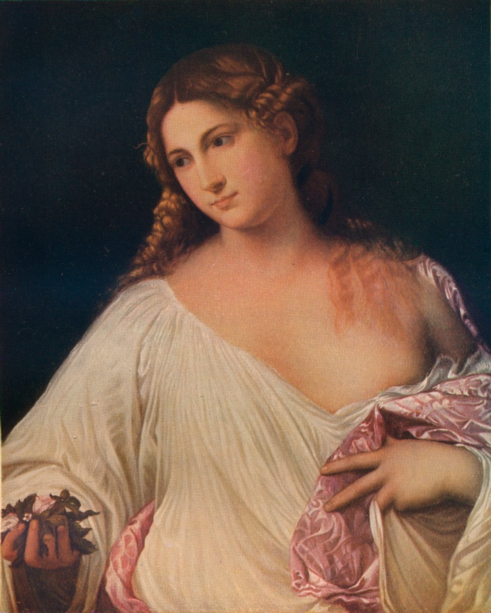 Flora, c1515, 1911 autorstwa Tiziano Vecelli