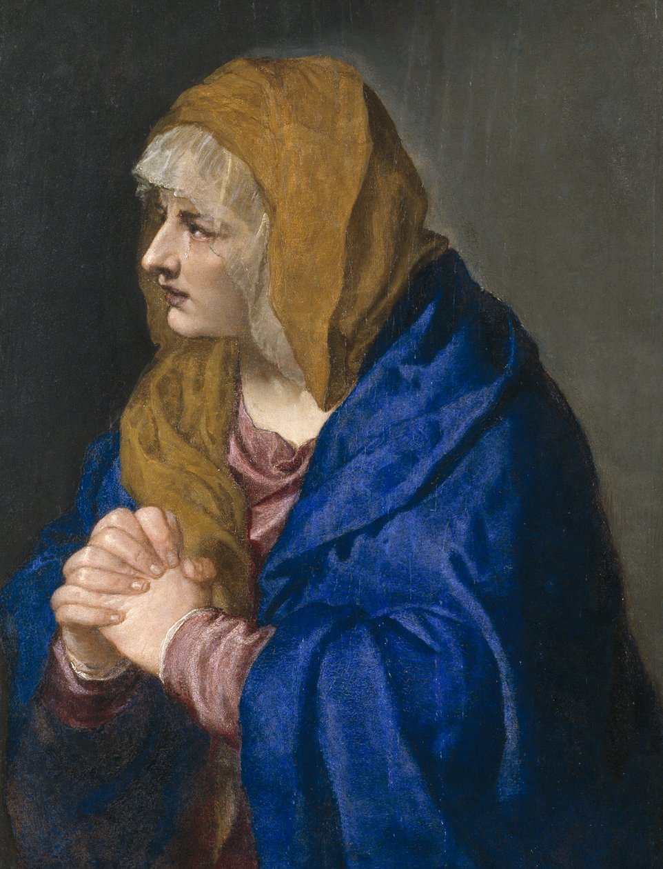 Mater Dolorosa, 1554 autorstwa Tiziano Vecelli