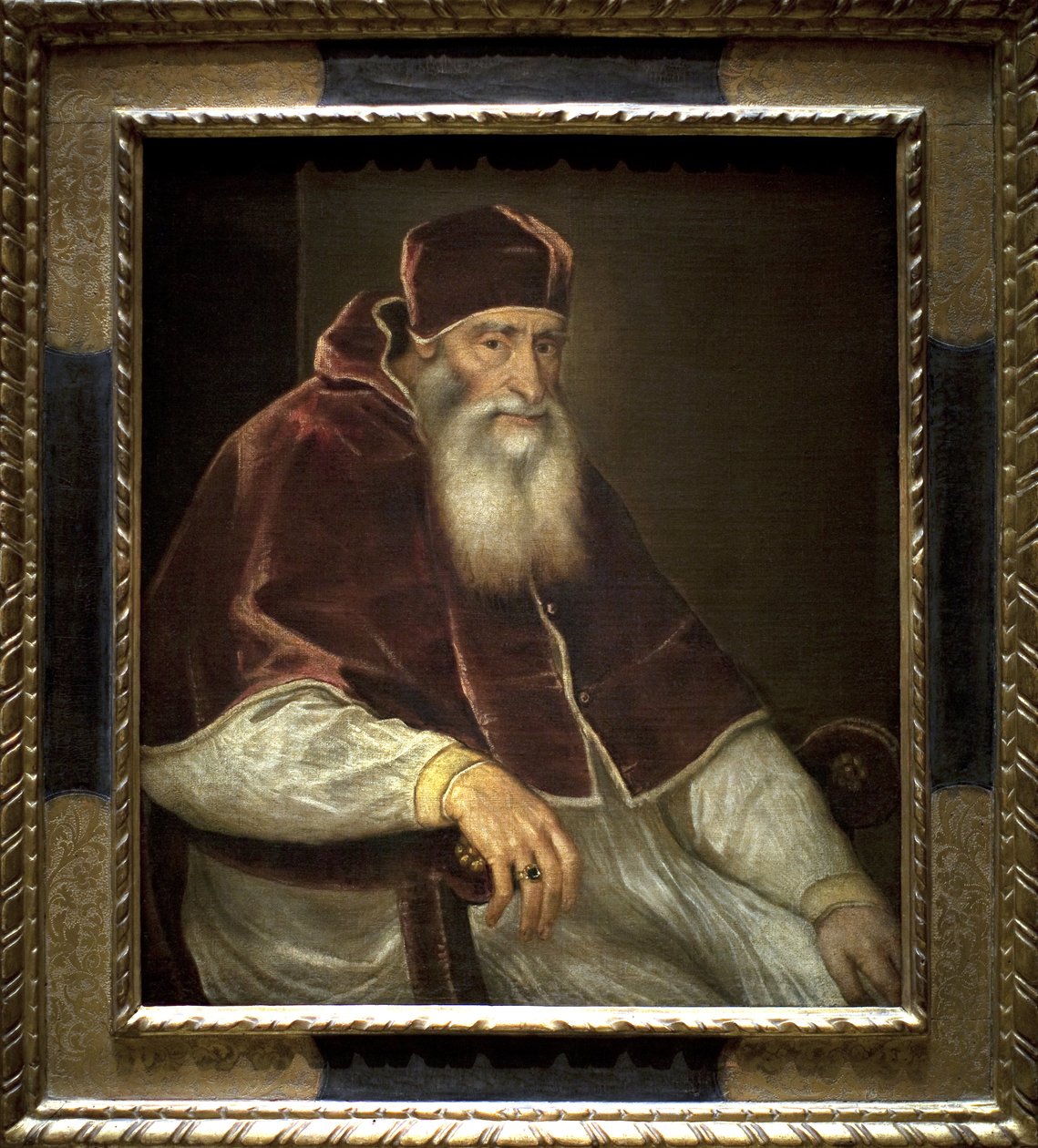 Papież Paweł III (Alessandro Farnese autorstwa Tiziano Vecelli