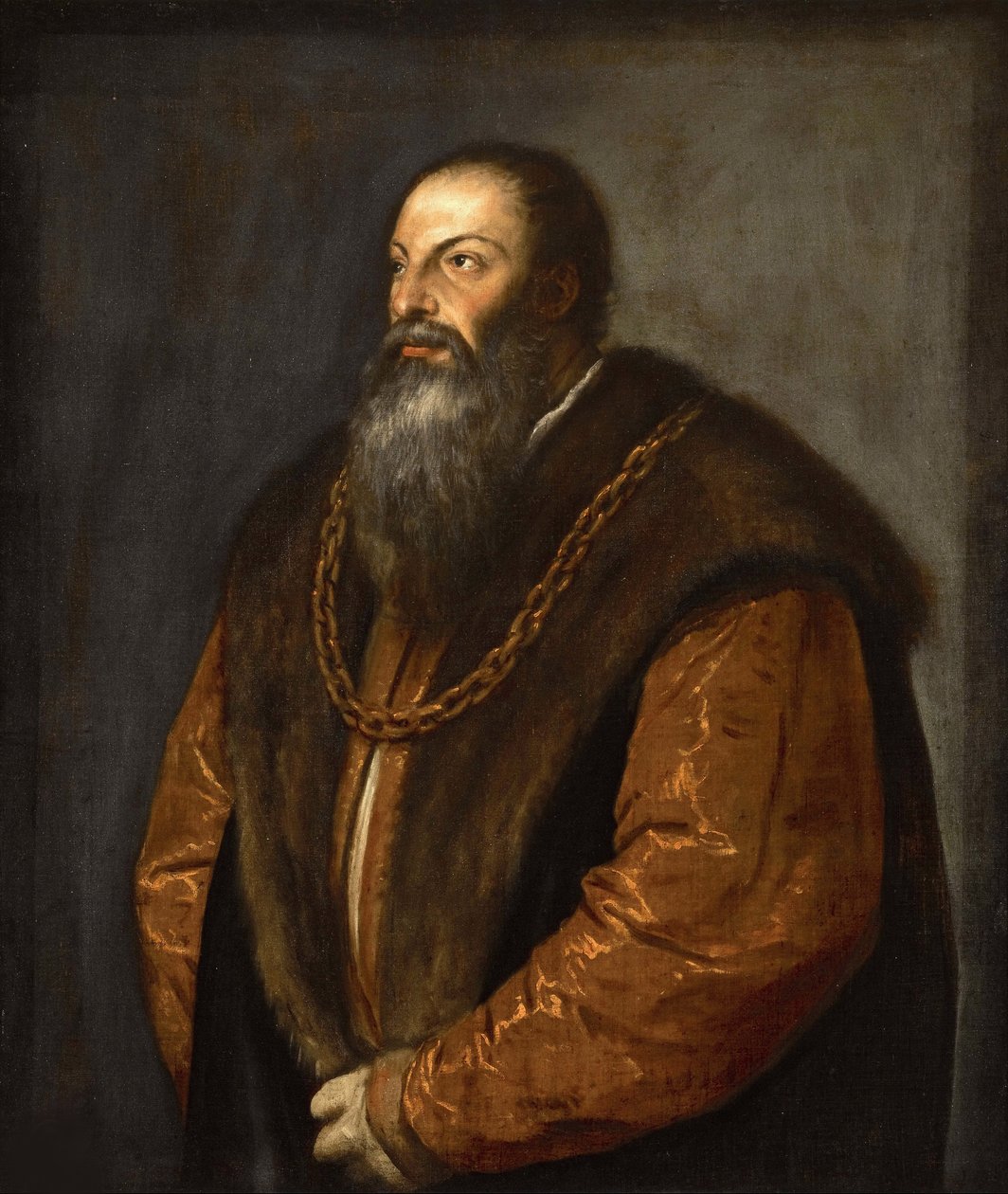 Portret Pietro Aretino, ok. 1537. autorstwa Tiziano Vecelli
