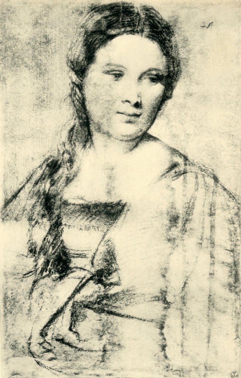 Portret młodej kobiety, c1515, 1943. autorstwa Tiziano Vecelli