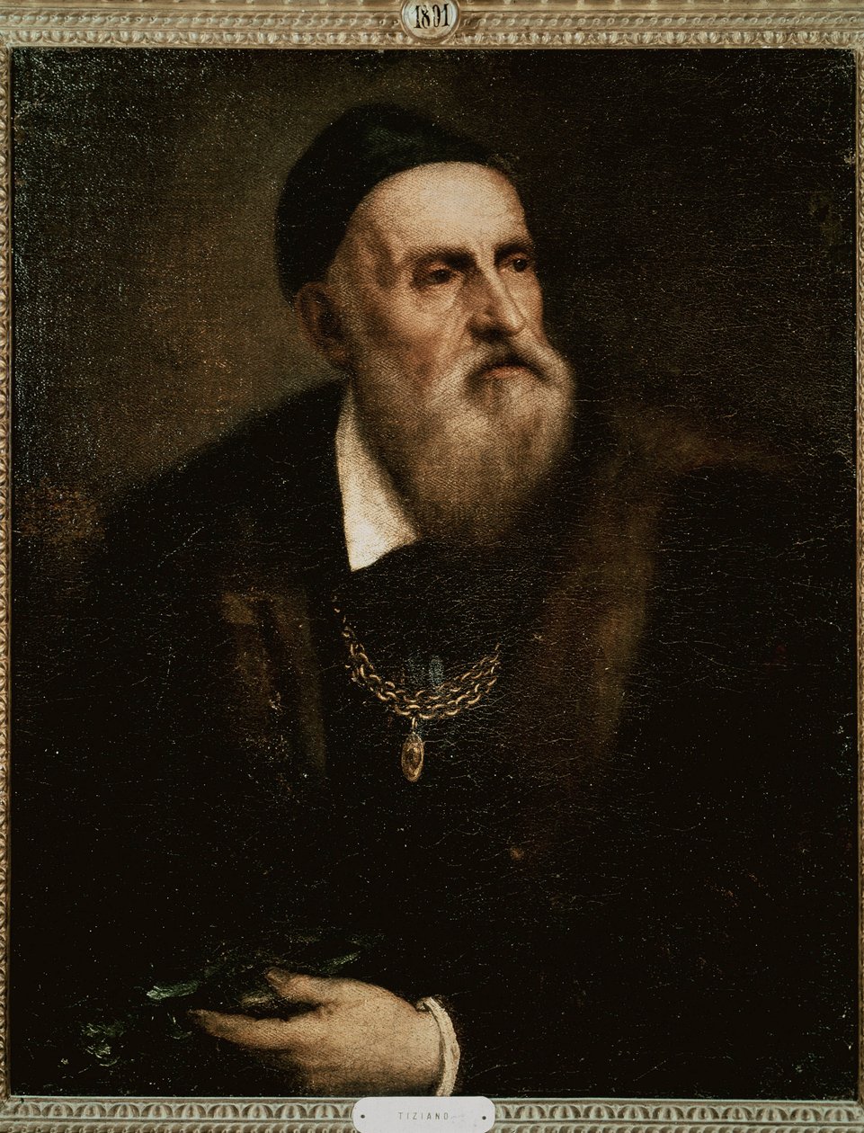 Autoportret (malarstwo autorstwa Tiziano Vecelli