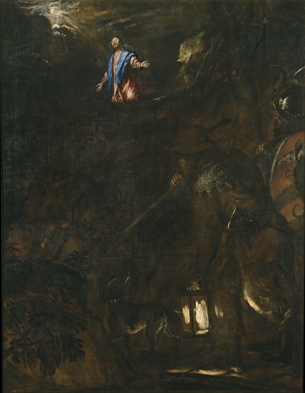 Agonia w ogrodzie, 1562 autorstwa Tiziano Vecelli