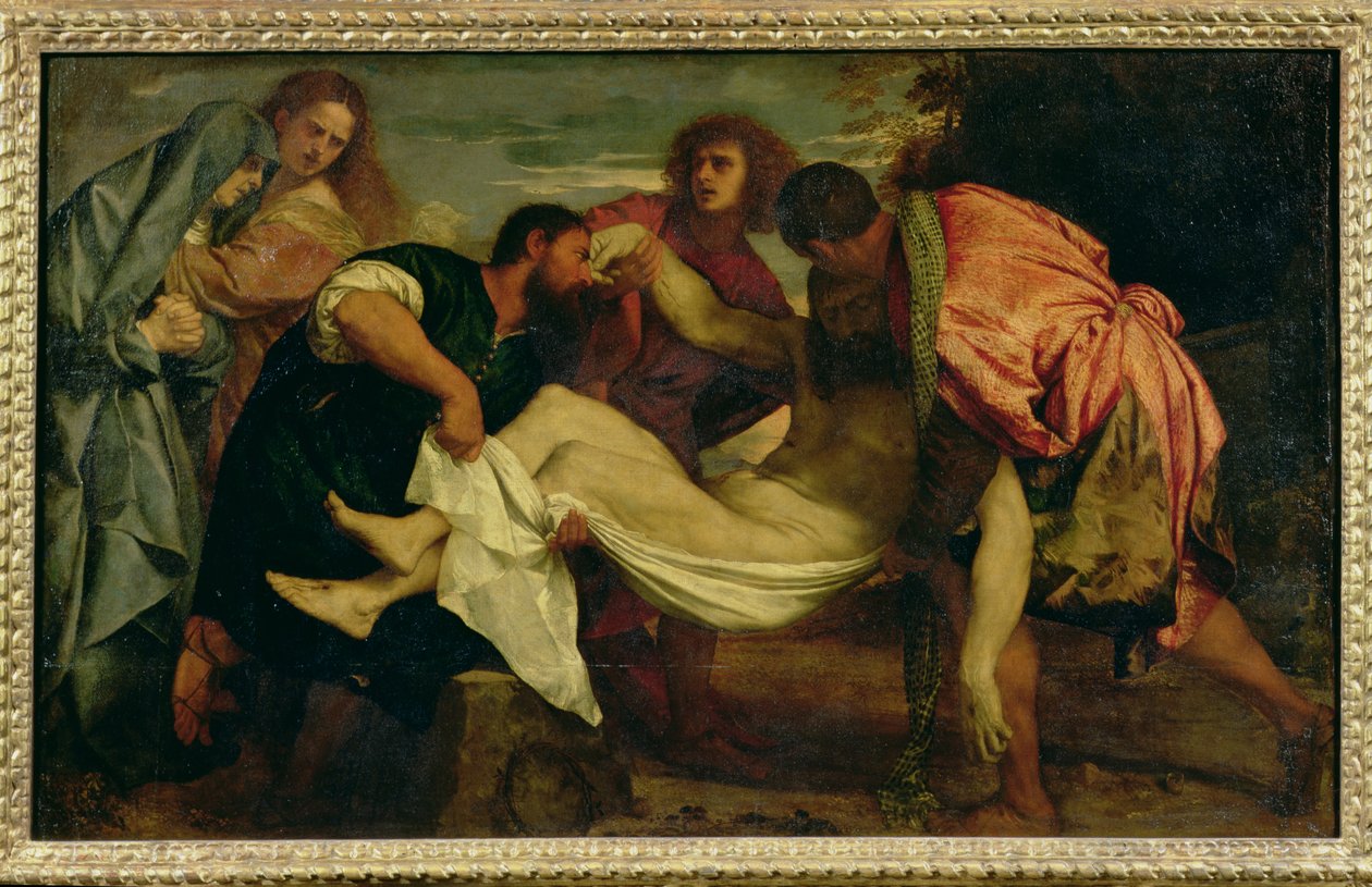 Złożenie do grobu Chrystusa autorstwa Tiziano Vecelli