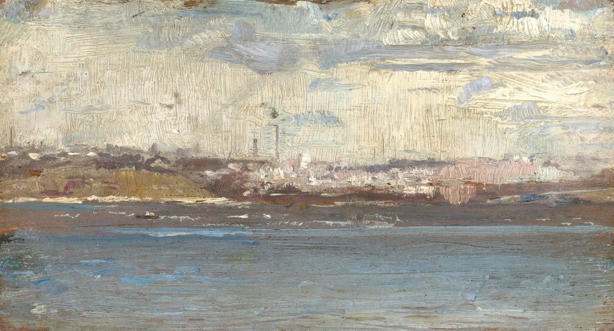 Krajobraz portowy autorstwa Tom Roberts