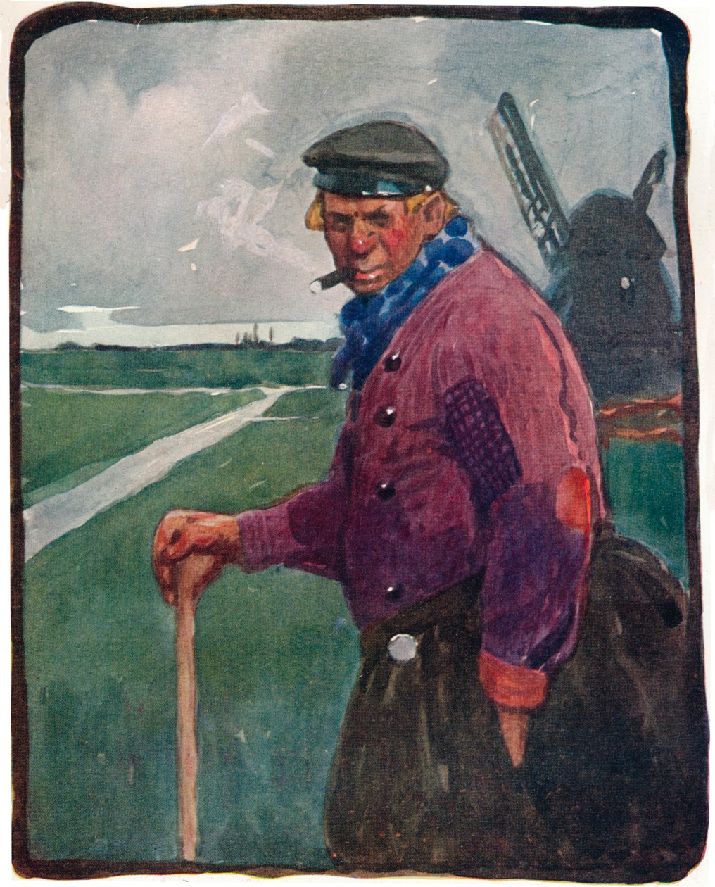 Volendamer, XIX w. 1914-1915 autorstwa Tom Browne
