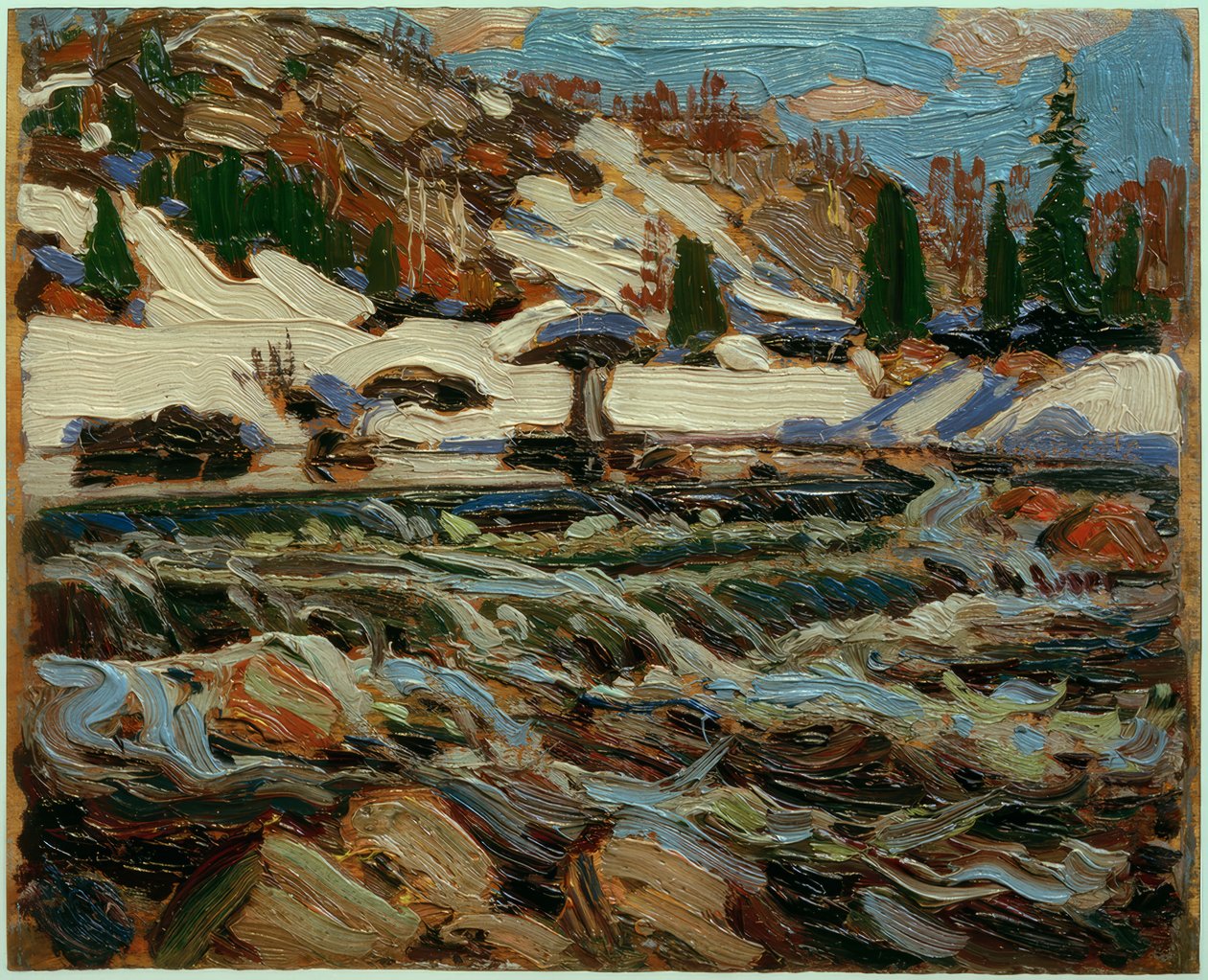 The Rapids autorstwa Tom Thomson
