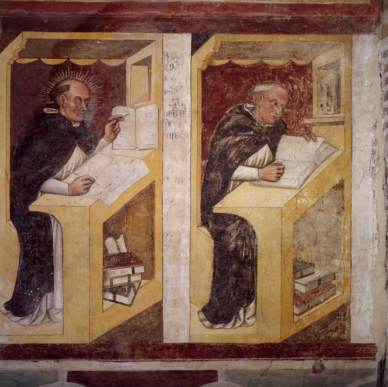 Czterdziestu znakomitych członków Zakonu Dominikańskiego autorstwa Tomaso da (late 15th century) Modena