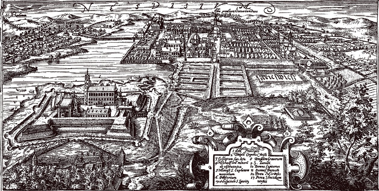 Nieśwież, 1604 autorstwa Tomasz Makowski