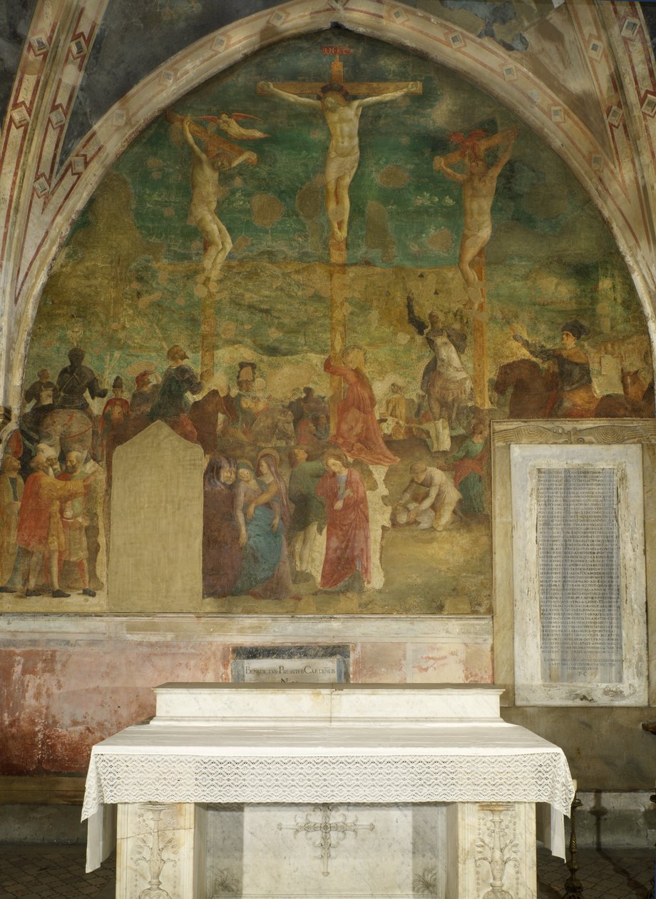 Ukrzyżowanie autorstwa Tommaso Masaccio