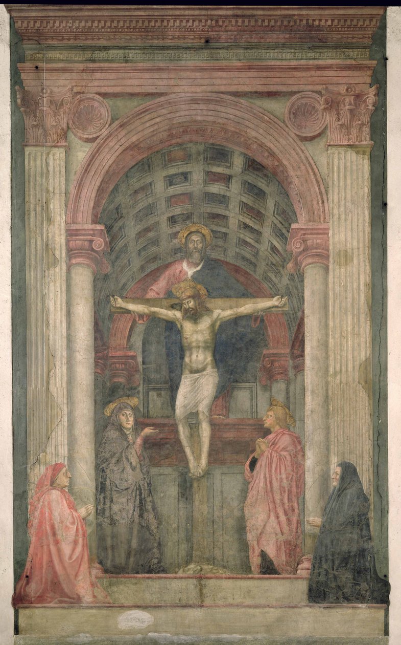 Trójca Święta, 1427-28 (więcej) autorstwa Tommaso Masaccio