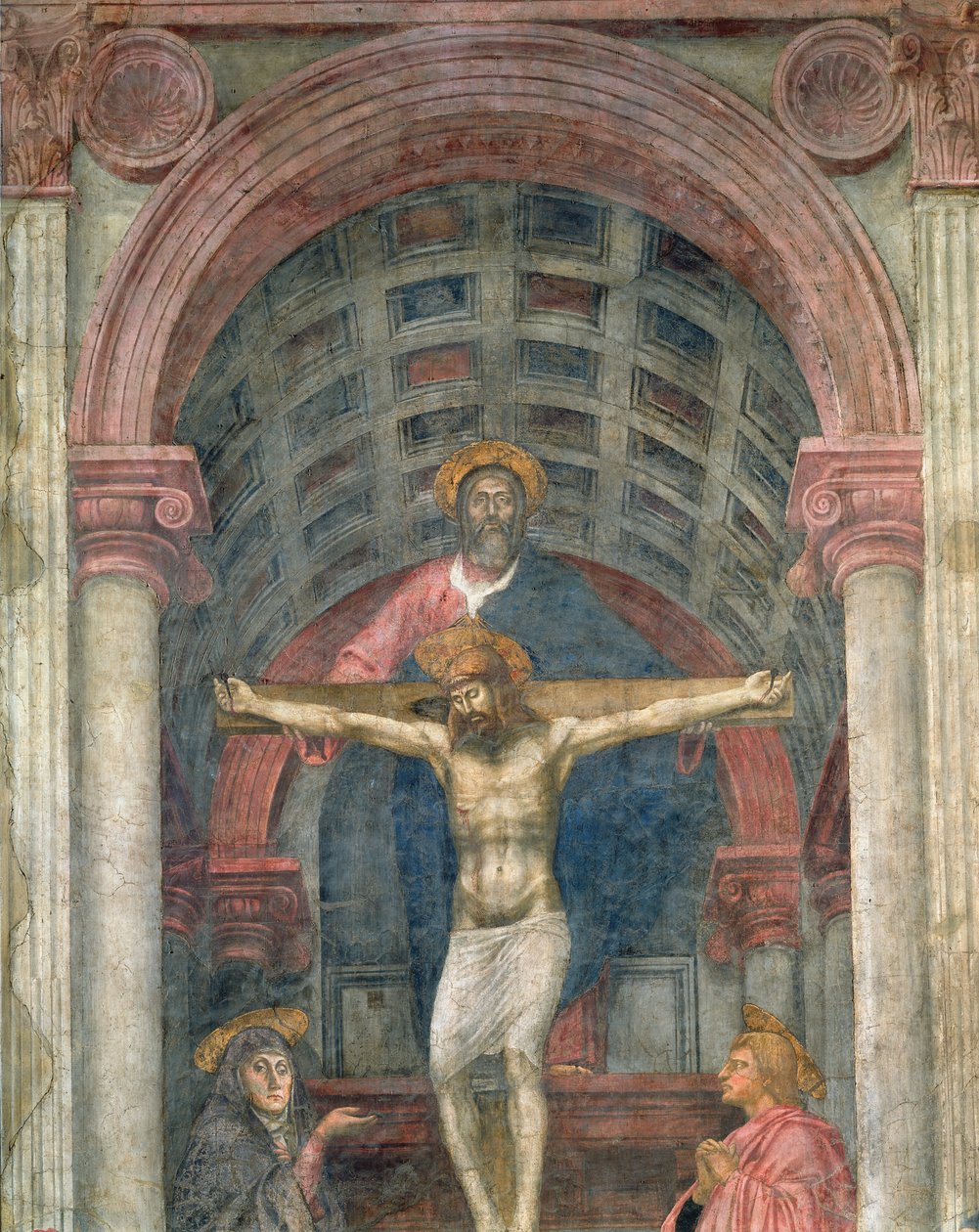 Trójca Święta, 1427-28 (więcej) autorstwa Tommaso Masaccio