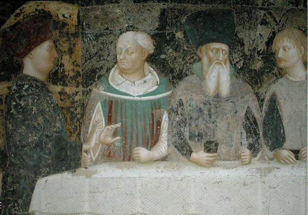 Uczta Heroda z cyklu życia św. Jana Chrzciciela autorstwa Tommaso Masolino da Panicale