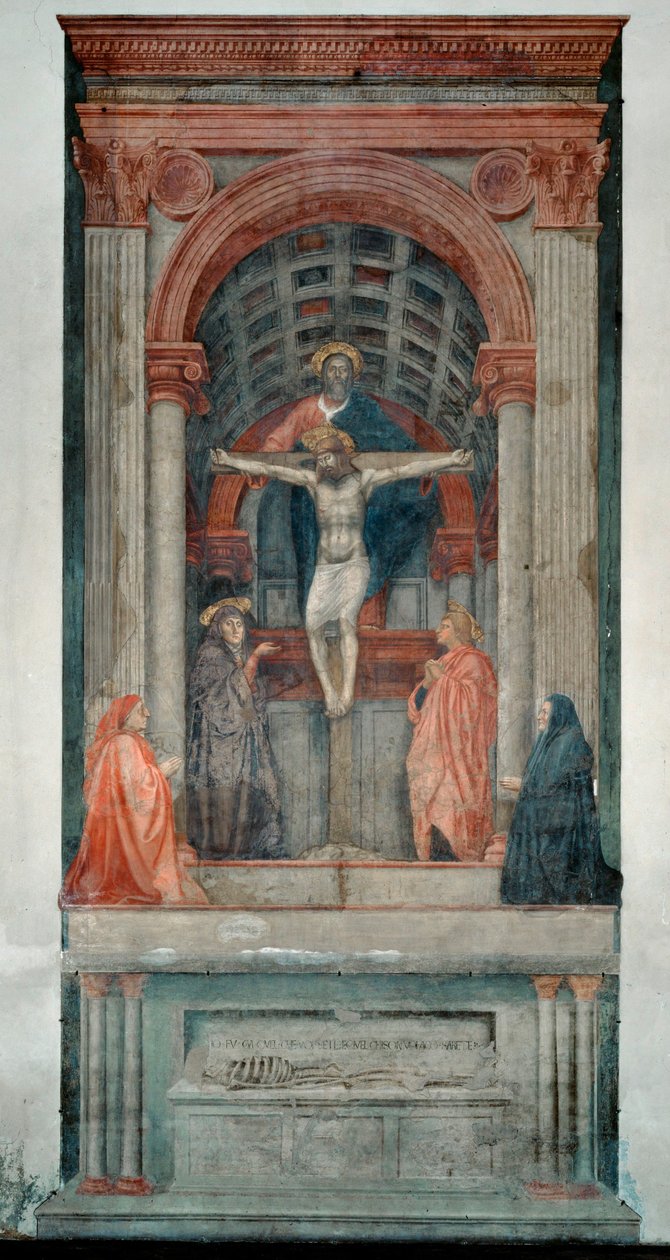 Trinita autorstwa Tommaso Masaccio