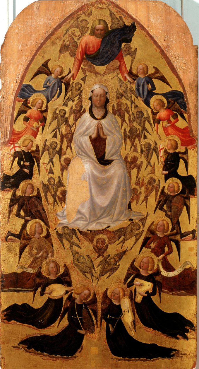 Wniebowzięcie NMP - tempera na panelu autorstwa Tommaso Masolino da Panicale