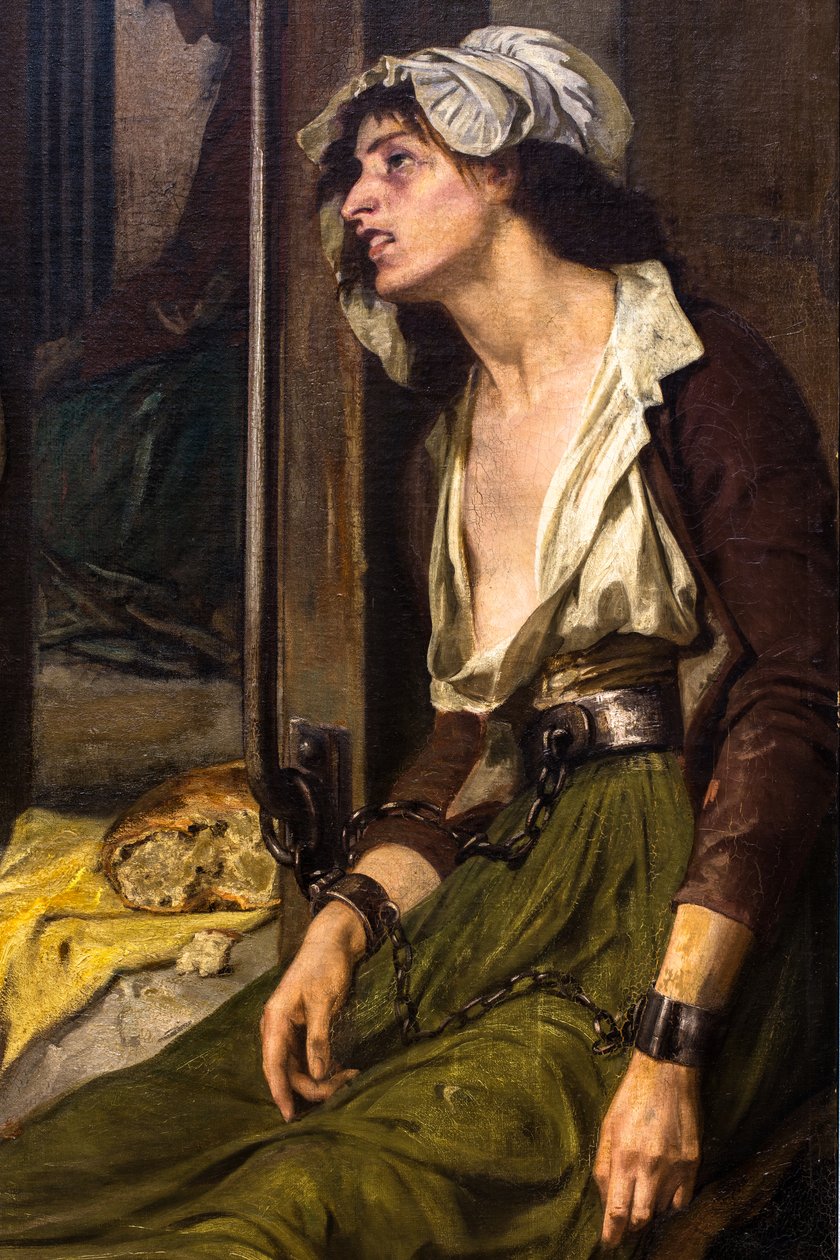 Doktor Pinel uwalniający obłąkanych w Salpêtrière w 1795 r. autorstwa Tony Robert Fleury