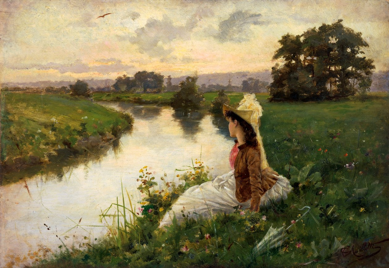 Zaduma (czerwień wieczoru) autorstwa Torello Ancillotti