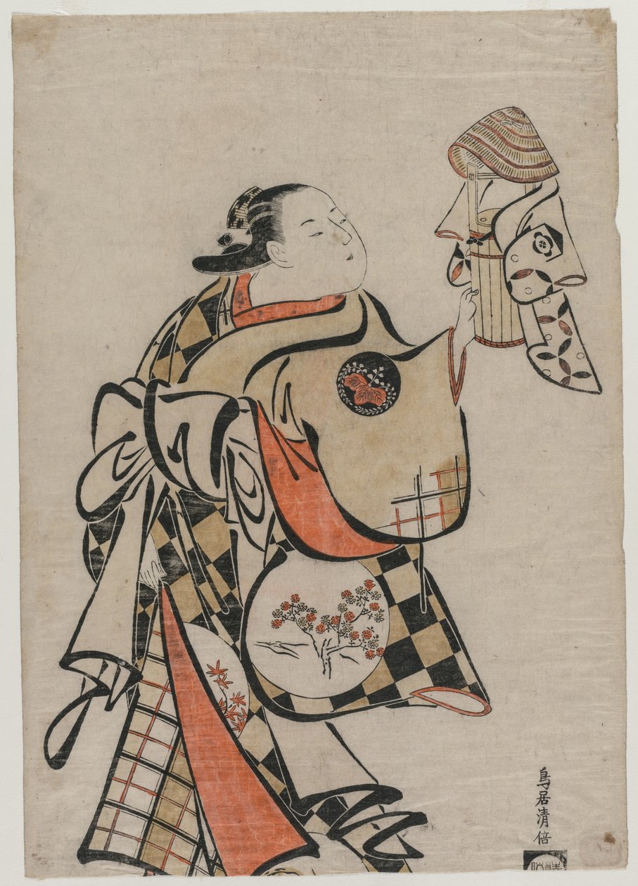 Olej lutowniczy Fujimura autorstwa Torii Kiyomasu