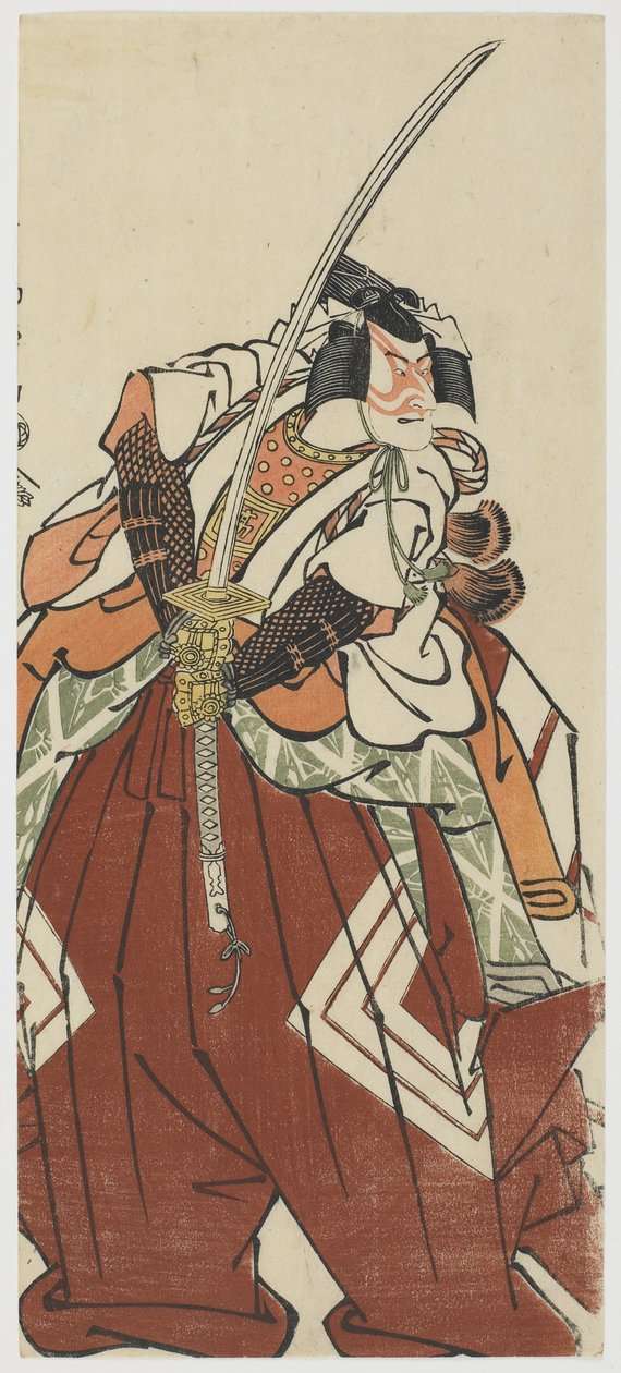 Ichikawa Komazo Dobry jako Shinozuka Około 1794 autorstwa Toshusai Sharaku