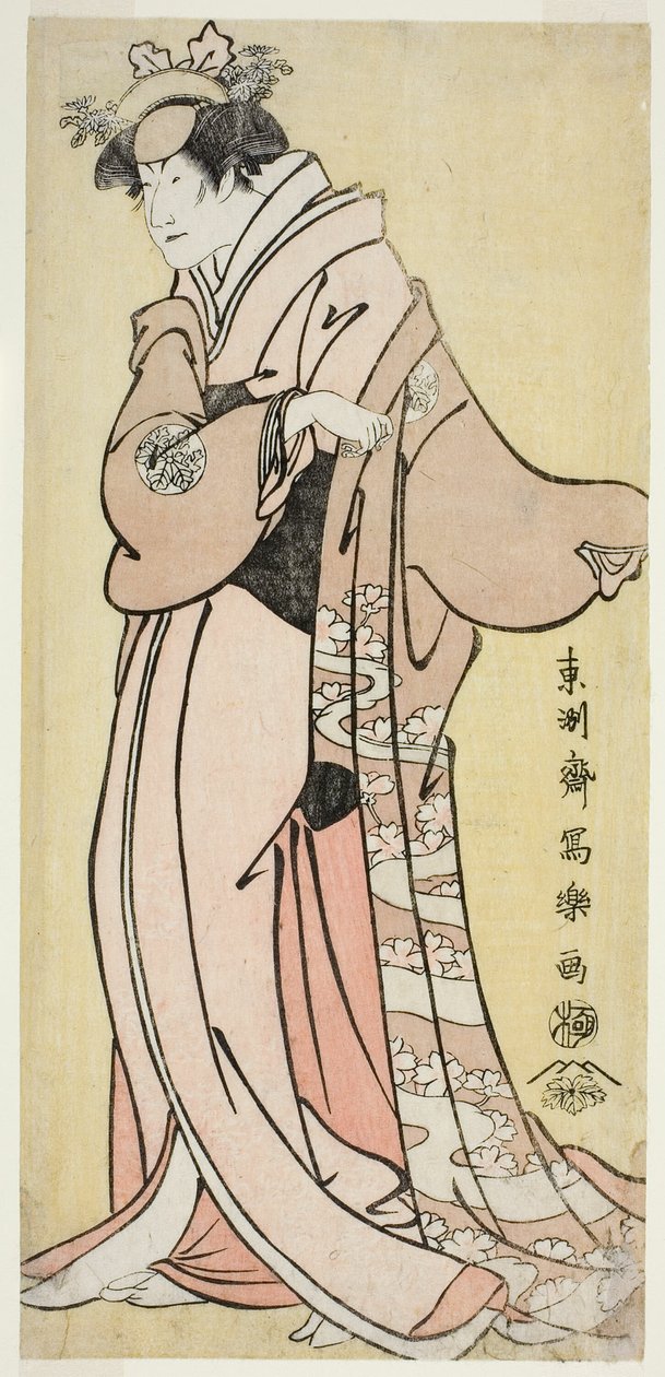 Herbata C i R Nakayama i Saburo Doctor A S -DY Tsukuba autorstwa Toshusai Sharaku