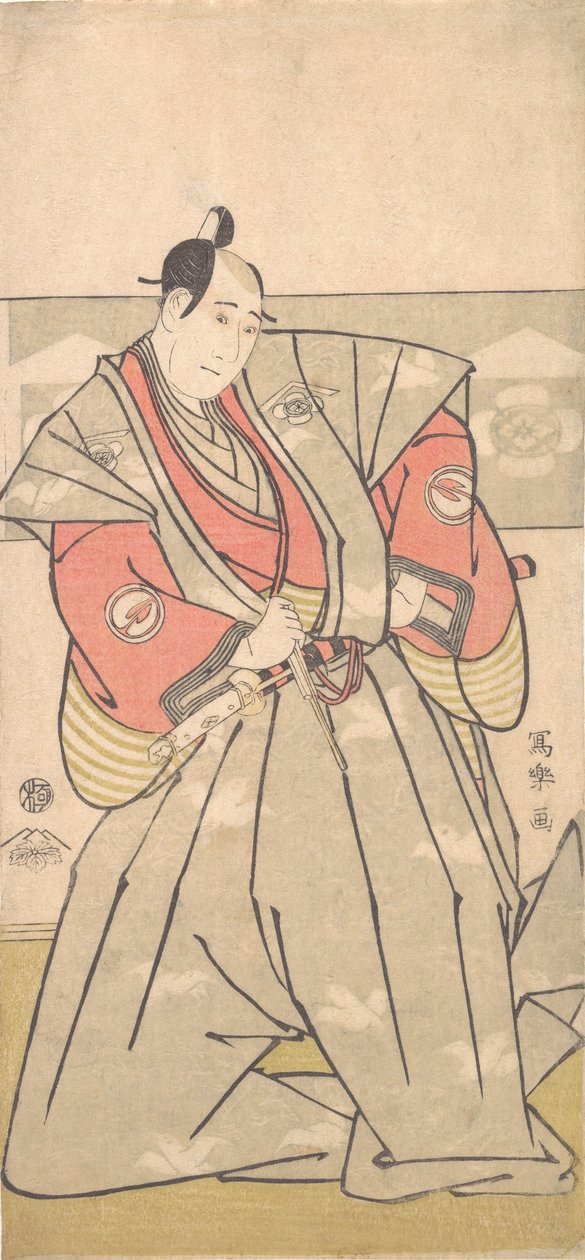 Aktor Sawamura Sojuro III, 1794-9 autorstwa Toshusai Sharaku