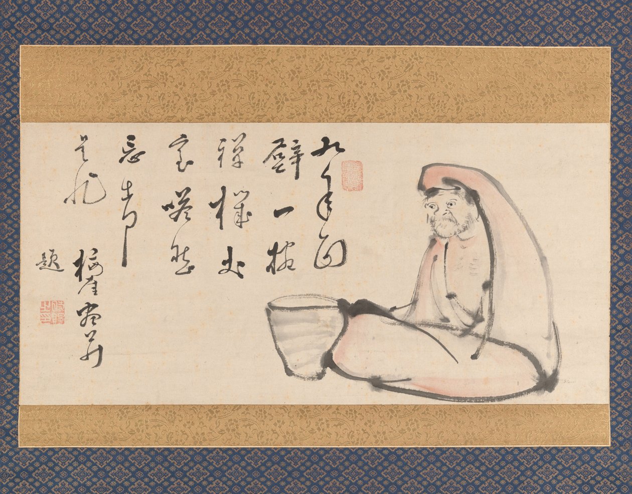 Daruma, XVIII wiek. autorstwa Totoki Baigai