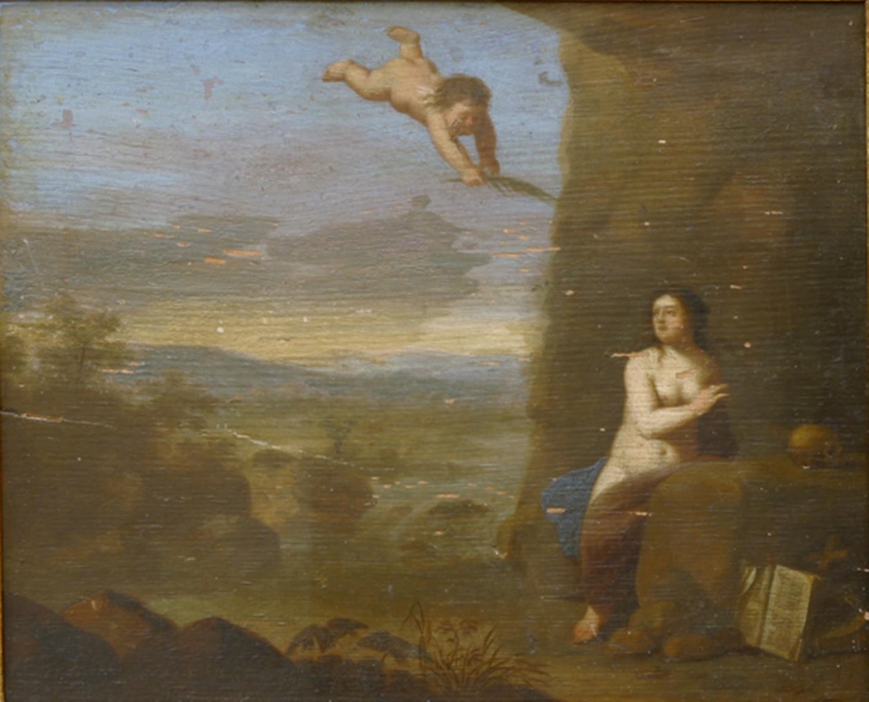 Pokutująca św. Maria Magdalena autorstwa Toussaint Gelton