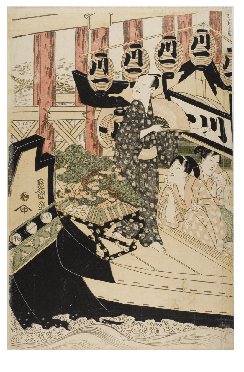 Aktorzy w dwunastu miesiącach autorstwa Toyokuni Utagawa