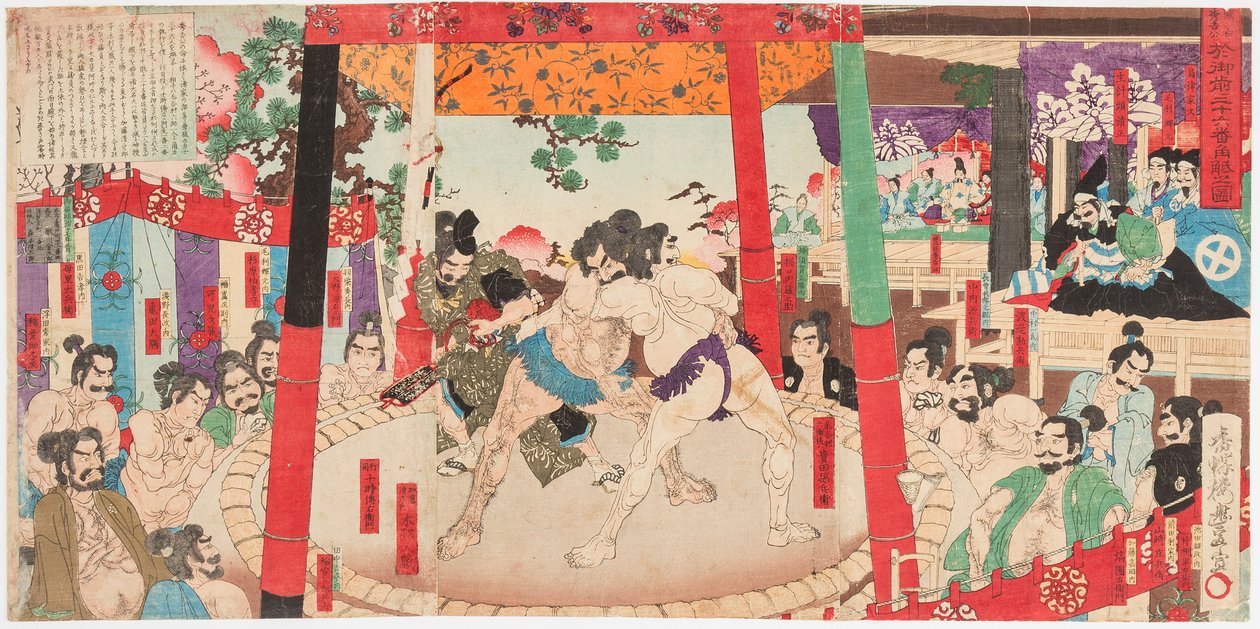 Toyotomi Hideyoshi 1537-1598) Namalowany przez Kato Kiyomasę (1562-1611). Ilustrowane przez Yutakę Utagawę (1859-1886) autorstwa Toyonobu Utagawa