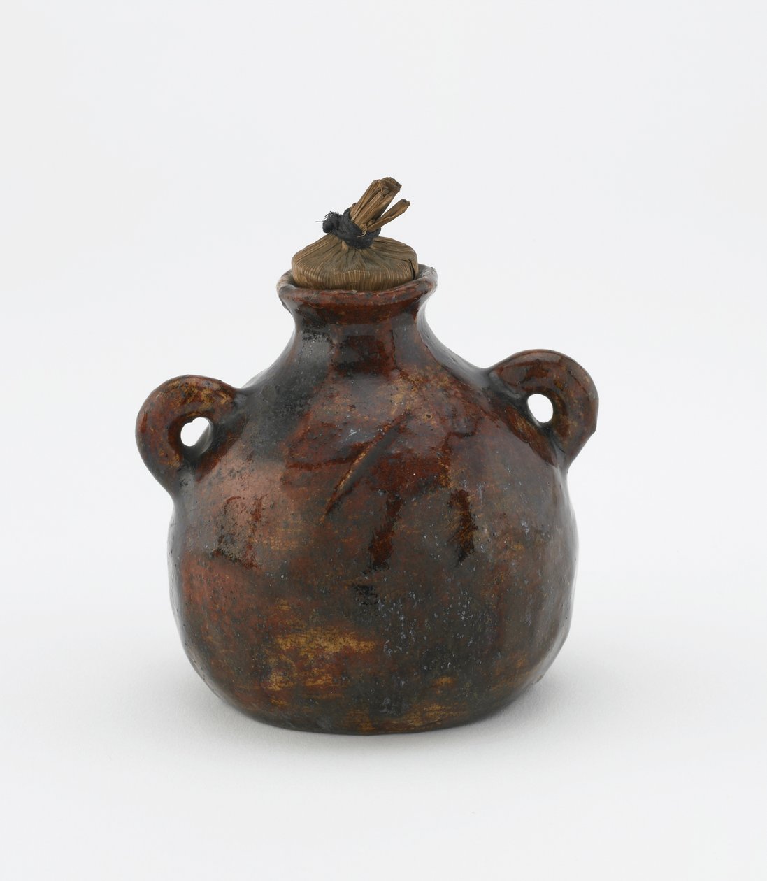 Butelka na granulki cukierków, Nagoya, prefektura Aichi, okres Edo, 1858 (ceramika) autorstwa Toyosuke III