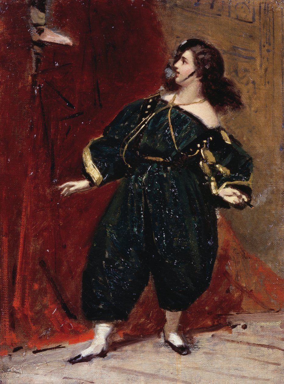 Maska Bersagliere, Tranquillo Cremona (1837-1878) autorstwa Tranquillo Cremona
