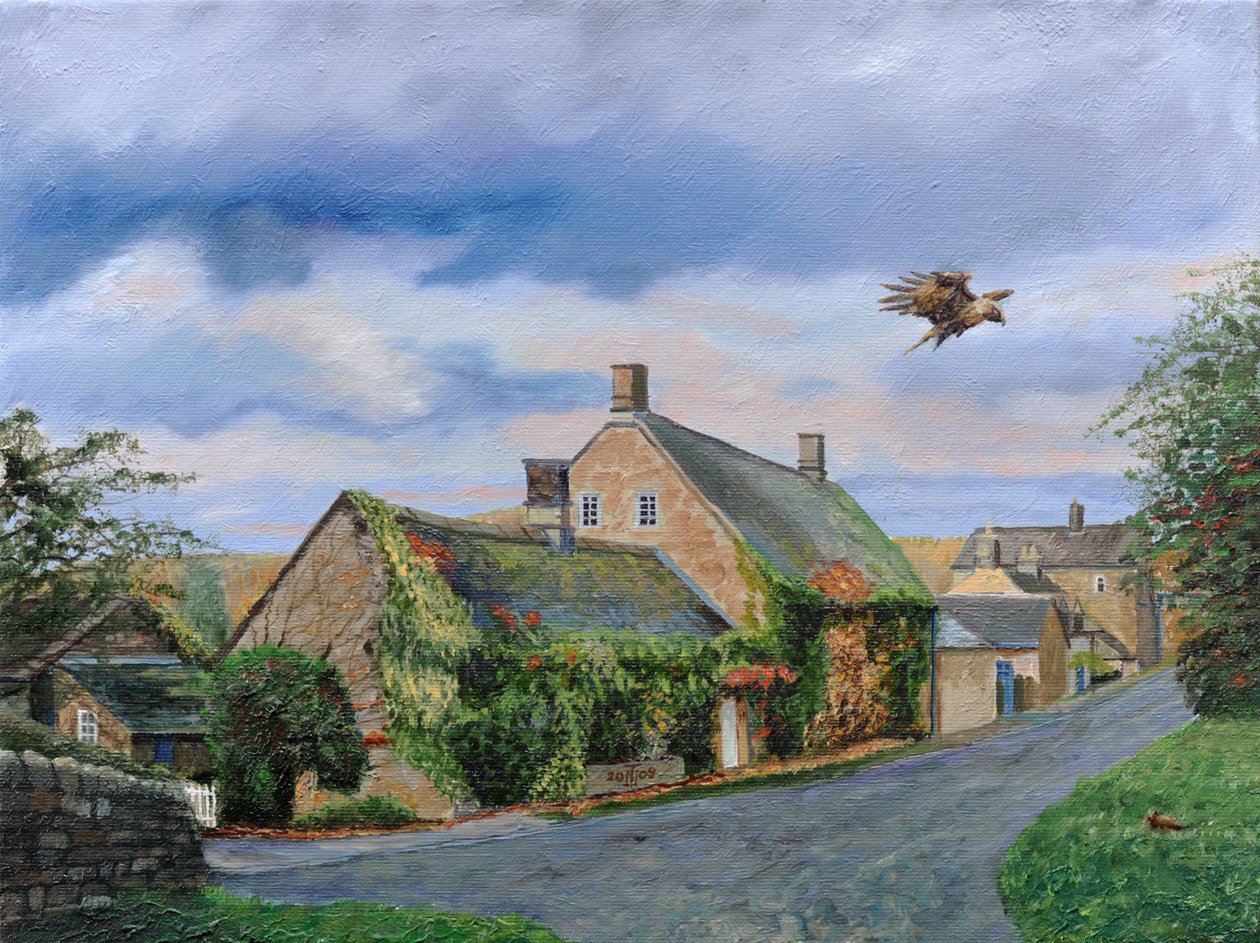 Ivy Cottage Beeley, Chatsworth, Derbyshire, 2009 autorstwa Trevor Neal