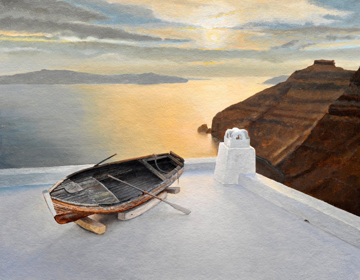 Santoryn 7, 2010 autorstwa Trevor Neal