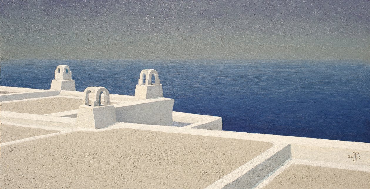 Santoryn II, 2010 autorstwa Trevor Neal