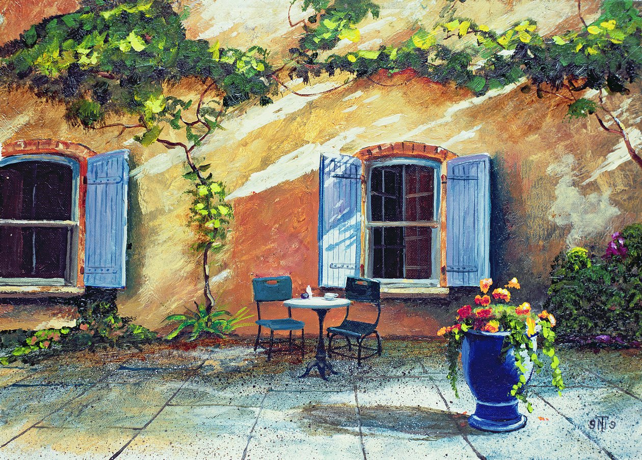 Okna żaluzjowe, Prowansja, Francja, 1999 autorstwa Trevor Neal