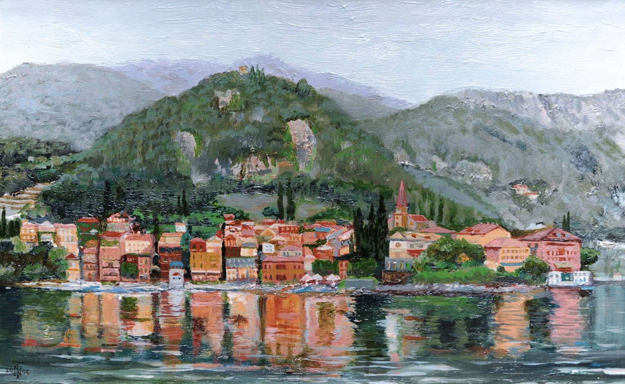 Varenna, Jezioro Como, Włochy, 2004 autorstwa Trevor Neal
