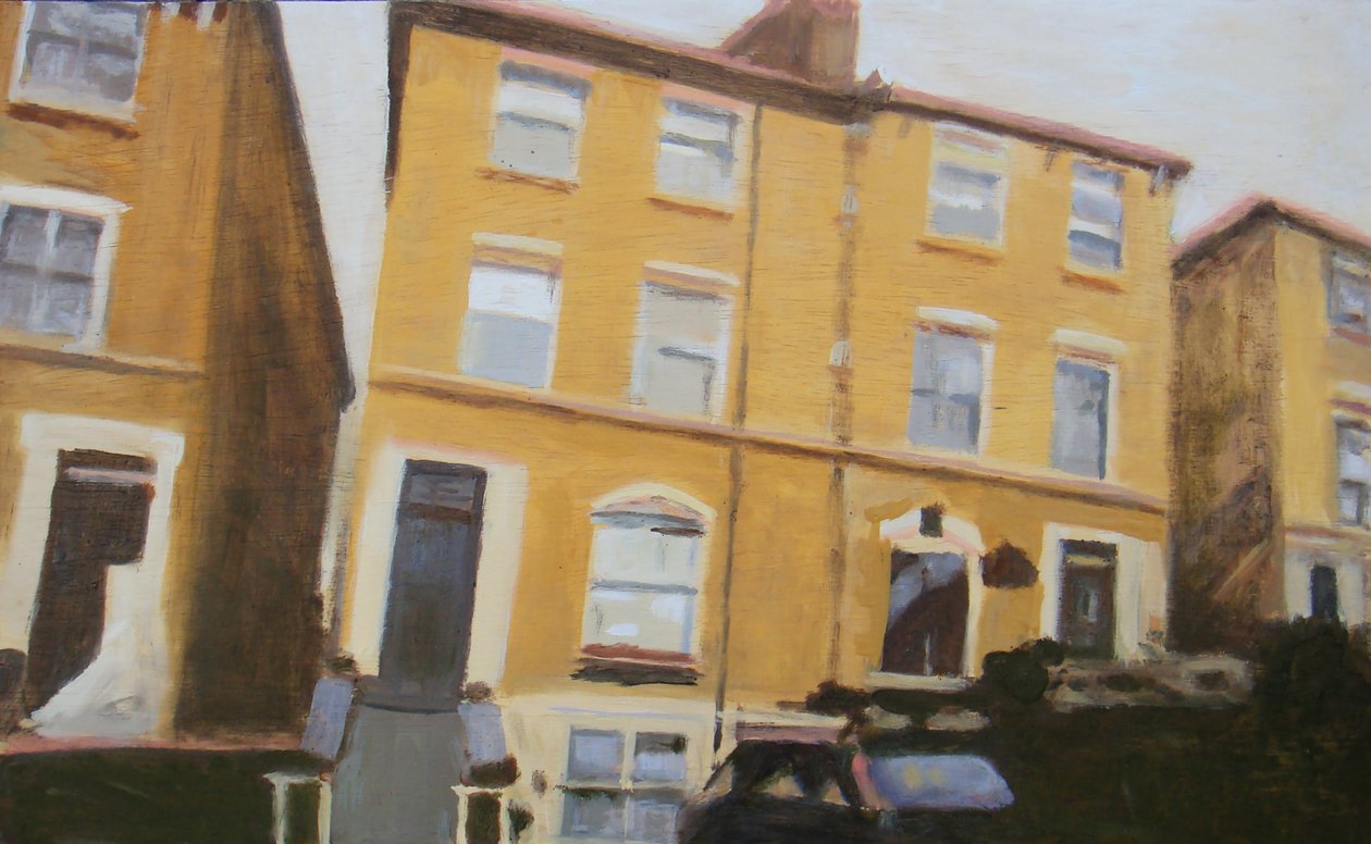 Miejsce do życia 41, 2012 (olej na sklejce) autorstwa Trevor Burgess
