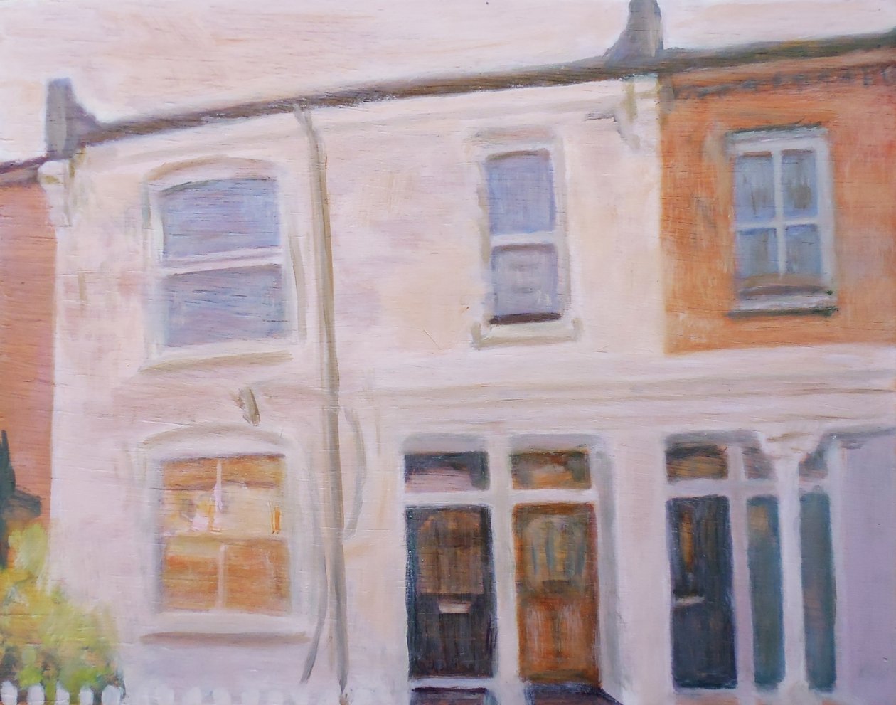 Miejsce do życia 55, 2013 (olej na sklejce) autorstwa Trevor Burgess