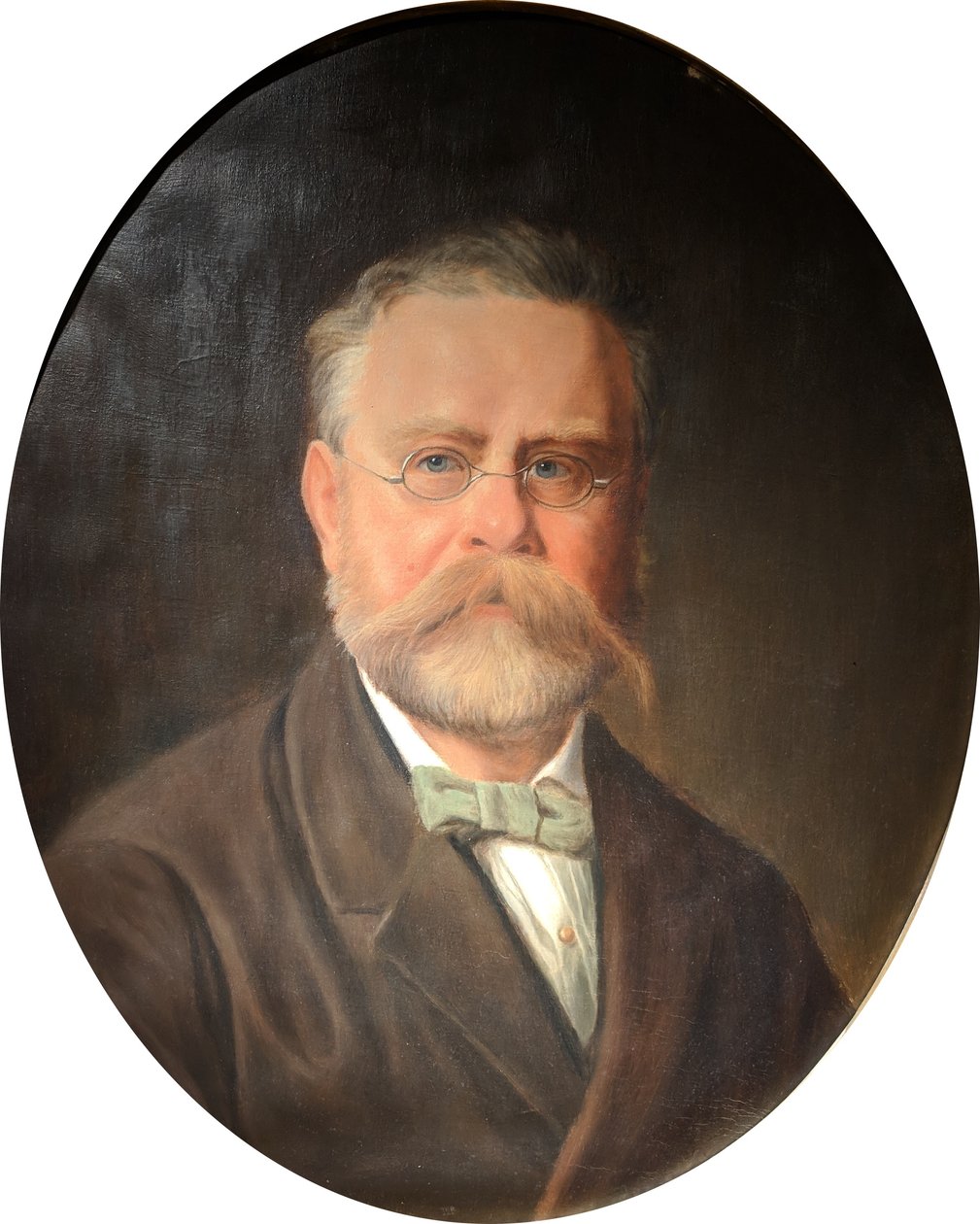Portret Fritza Reutera, Muzeum Regionalne w Neubrandenburgu autorstwa Trzęsacz