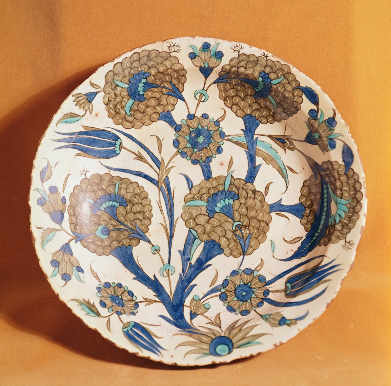 Naczynie ceramiczne Isnik, ok.1520-50 autorstwa Turkish School