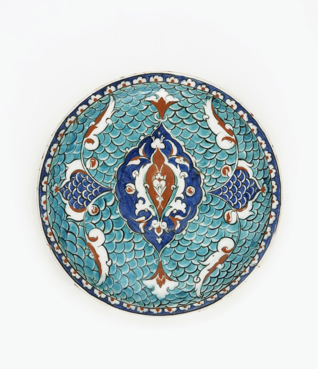 Naczynie, Iznik, dynastia Osmańska (ceramika) autorstwa Turkish School