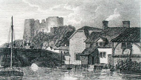 Widok Tunbridge, grawerowane przez Murraya, z albumu Michaela Faradaya (grawerowanie) autorstwa Turner (after)