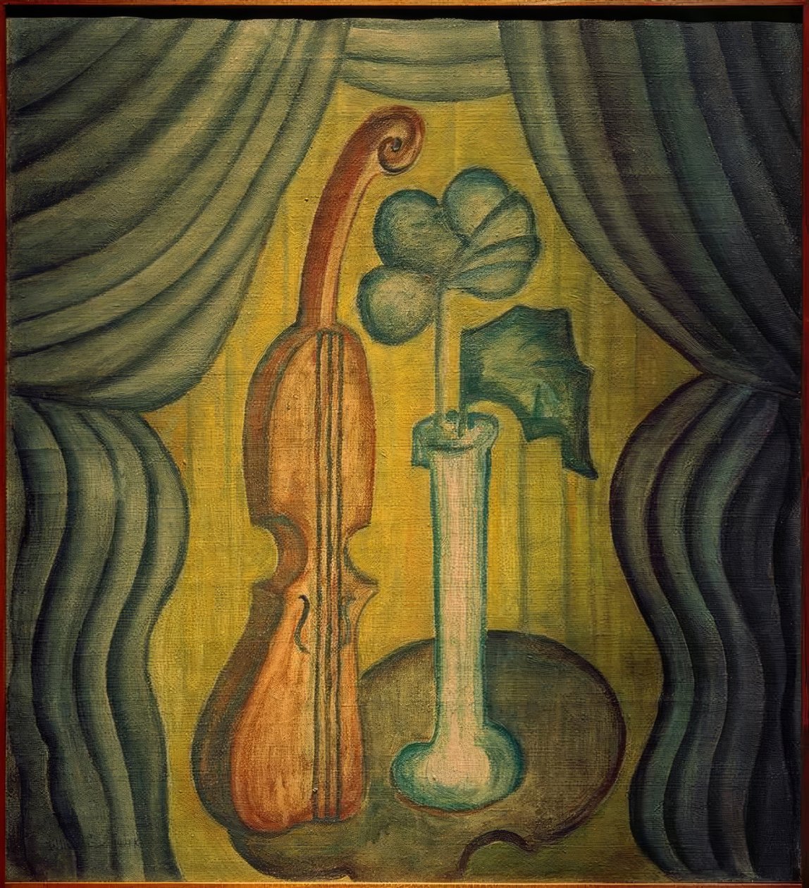 Martwa natura ze skrzypcami autorstwa Tytus Czyzewski