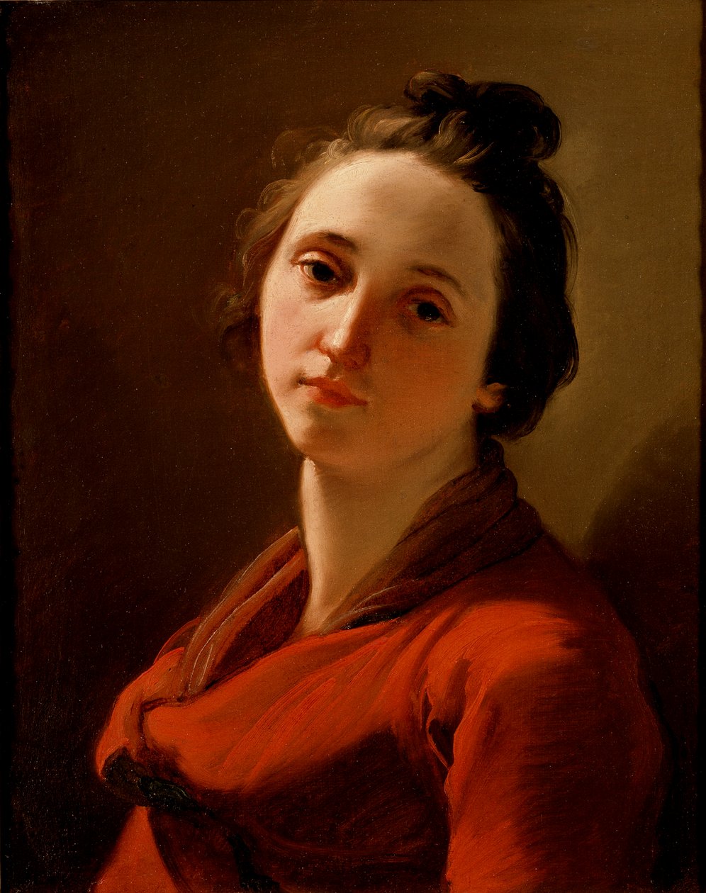 Głowa młodej kobiety, 1775-1778 autorstwa Ubaldo Gandolfi