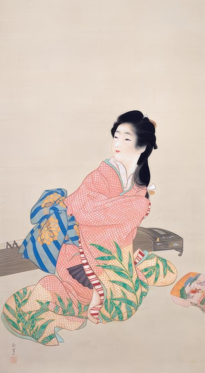 Córka Miyuki autorstwa Uemura Shoen