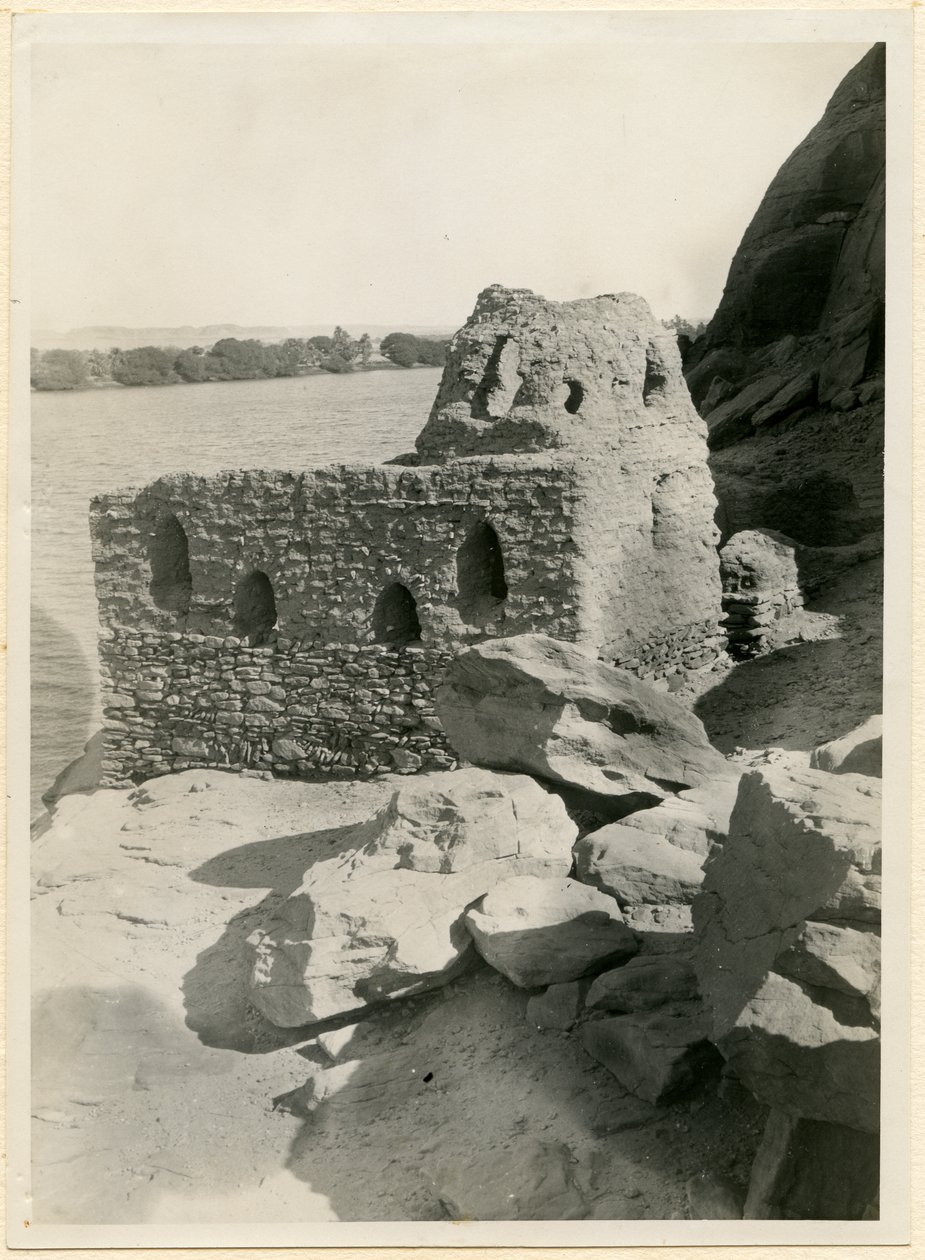 Kościół kopułowy, Qasr Ibrim, Egipt, zdjęcie Ugo Monneret de Villard autorstwa Ugo Monneret de Villard