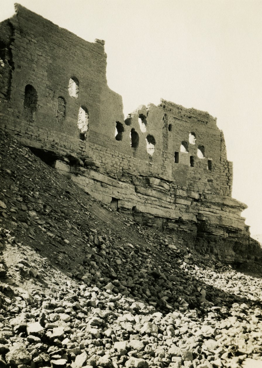 Klasztor św. Symeona, Asuan, Egipt, zdjęcie autorstwa Ugo Monneret de Villard autorstwa Ugo Monneret de Villard