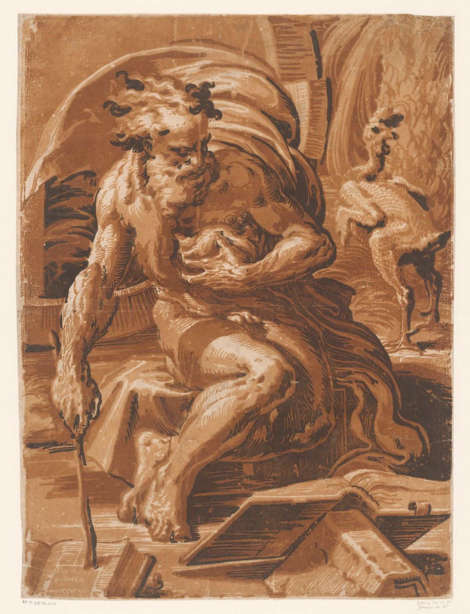 Diogenes autorstwa Ugo da Carpi